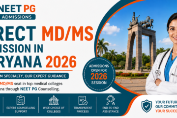 Direct MD MS Admission in Haryana 2026