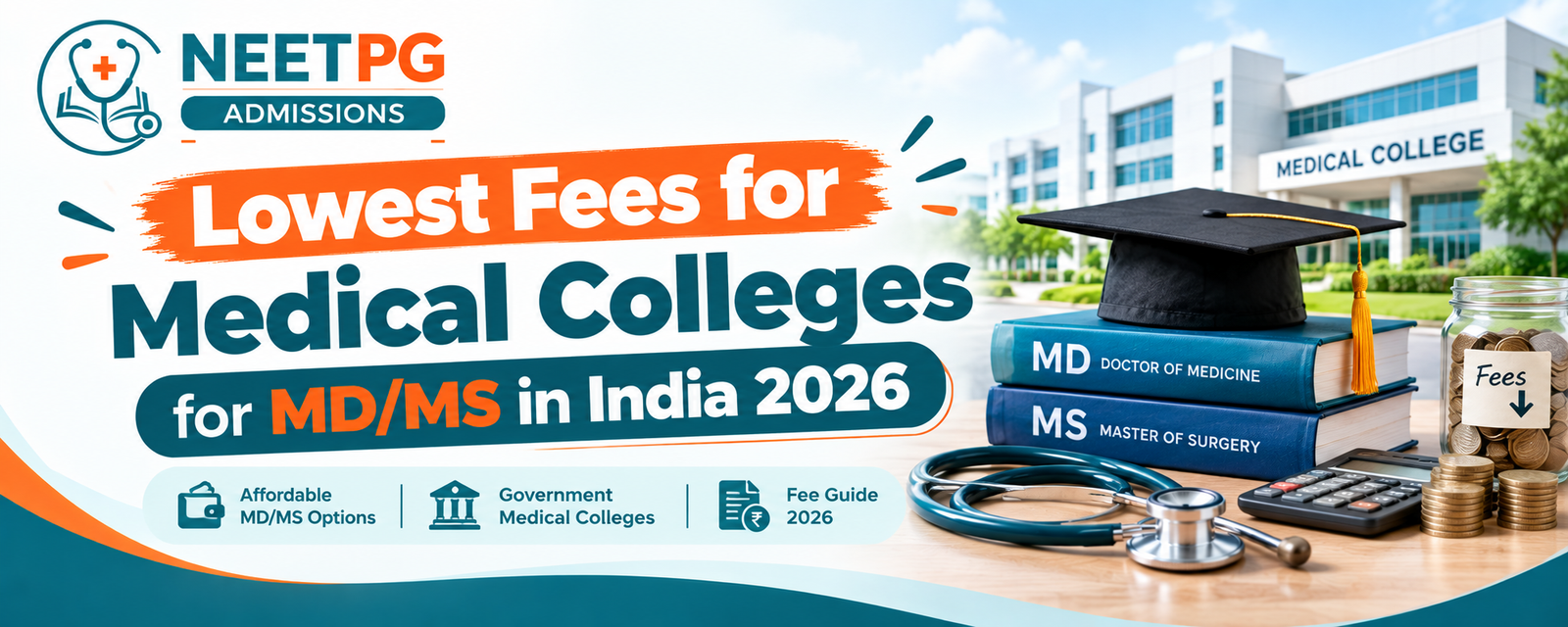 Lowest Fees for Medical Colleges for MDMS in India 2026